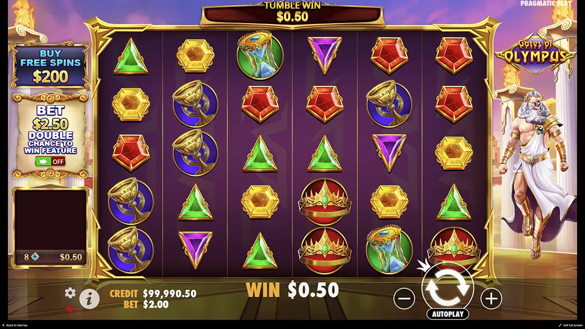 Gates of Olympus Slot-functies bij Bof Casino
