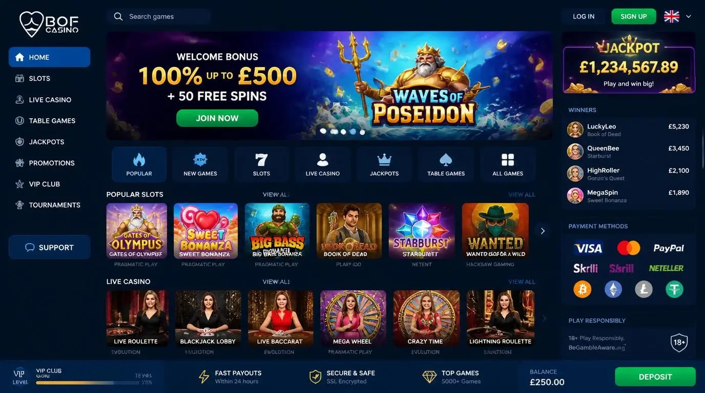 Bof Casino Veilig Spelen image 1